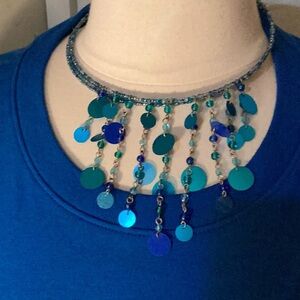 Women’s Casual Blue (cobalt) Time and Tru T-Shirt Dress Medium (8-10) Size.